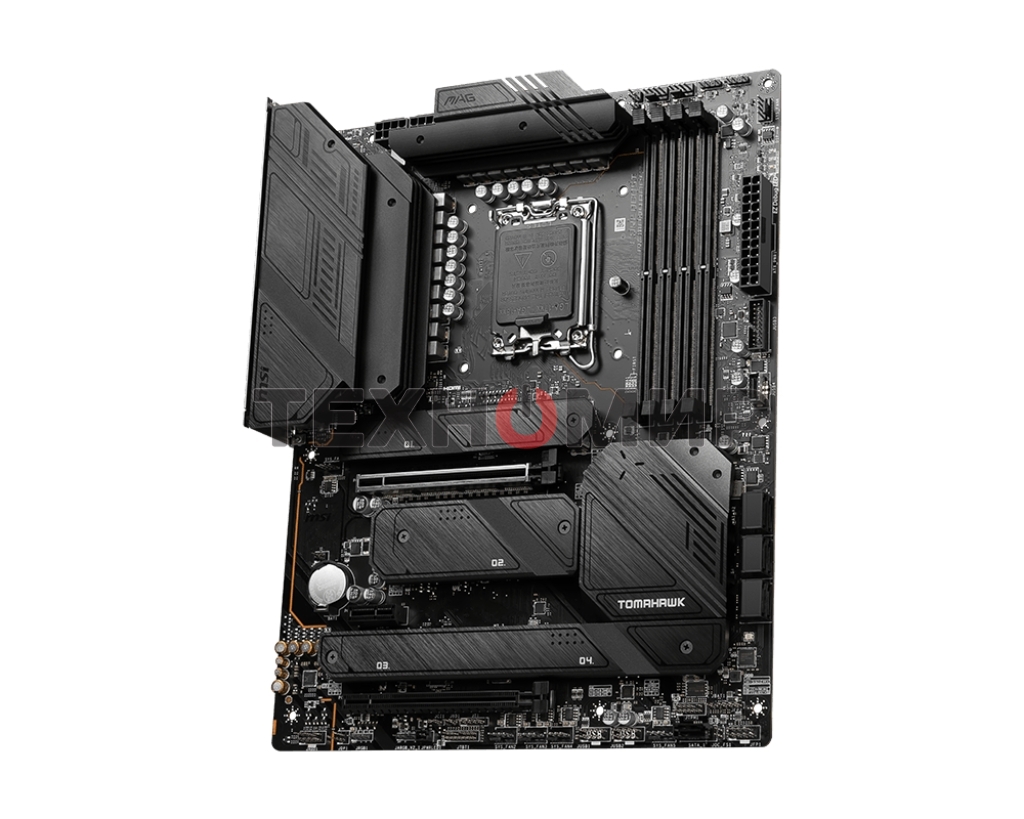 Материнская плата MSI MAG Z790 TOMAHAWK WIFI, LGA 1700, Intel Z790, 4xDDR5, 7xSATA, 4xM.2, 1xPCIe 4.0 x4, 1xPCIe 5.0 x16, 1xHDMI, 1xDP, 1x2.5Gb LAN, 4xUSB-A 3.2 Gen 1, 4xUSB-A 3.2 Gen 2, 1xUSB-C 3.2 Gen 2, 1xUSB-C 3.2 Gen 2x2, 5x3.5 мм, 7.1, Standard-ATX