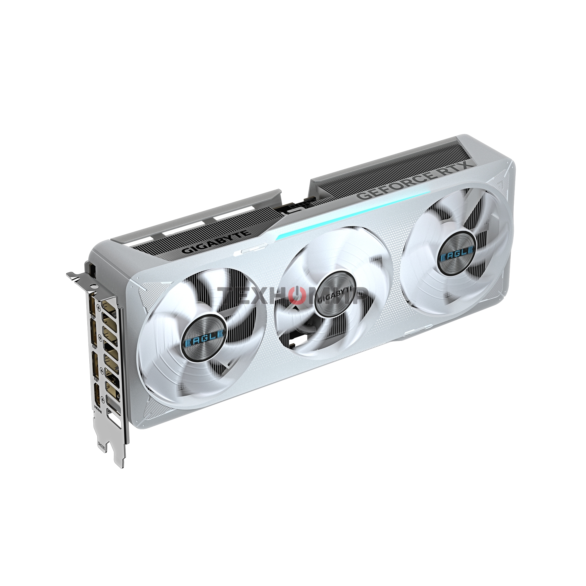 Видеокарта Gigabyte PCI-E GV-N5070EAGLEOC ICE-12GD 1.0 NVIDIA GeForce RTX 5070 12Gb 192bit GDDR7 2805/28000 HDMIx1 DPx3 HDCP Ret