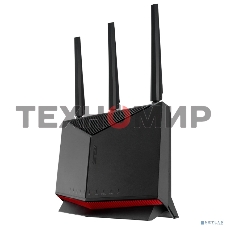 Маршрутизатор ASUS RT-BE86U, черный/красный, 90IG08W0-MO9A0V
