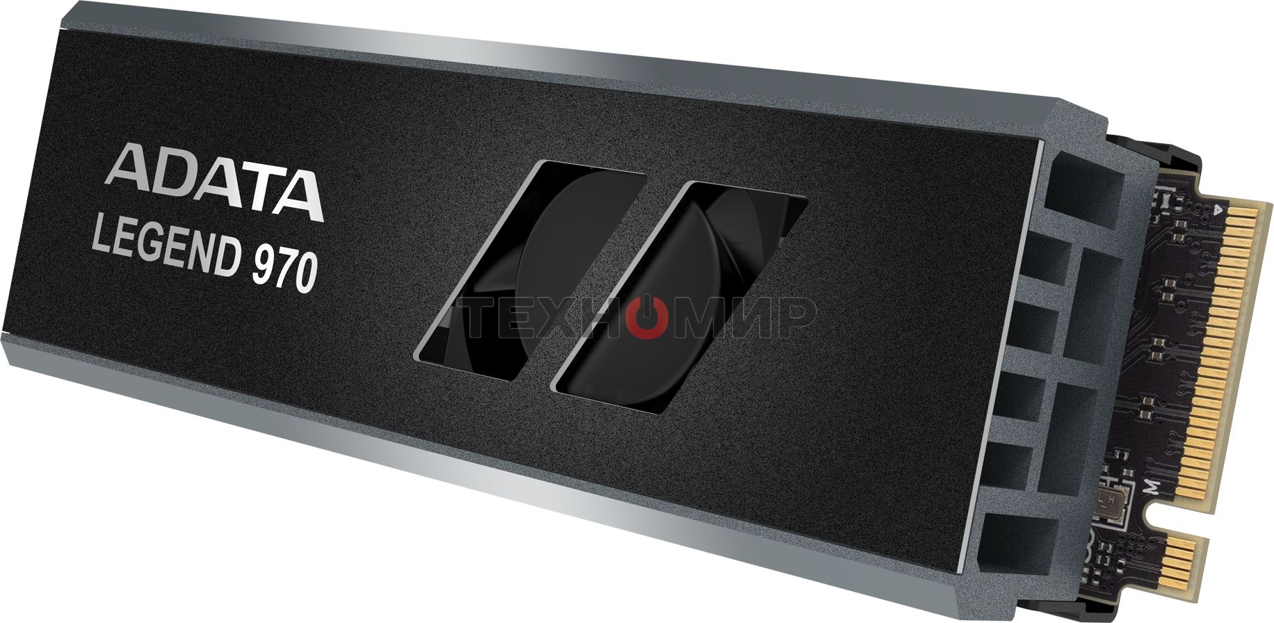 Накопитель SSD ADATA LEGEND 970, 2Tb, PCIe 5.0 x4, M.2 2280, NVMe, R/W 10000/10000, с радиатором