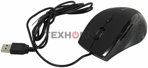 Мышь проводная Defender Accura MM-362 черный, 1600 dpi, USB, кнопки - 6