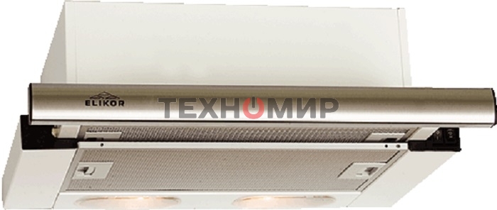 Вытяжка встраиваемая Elikor Интегра 50П-400-В2Л кремовый, 50 см, 400 куб. м/ч, 57 дБ