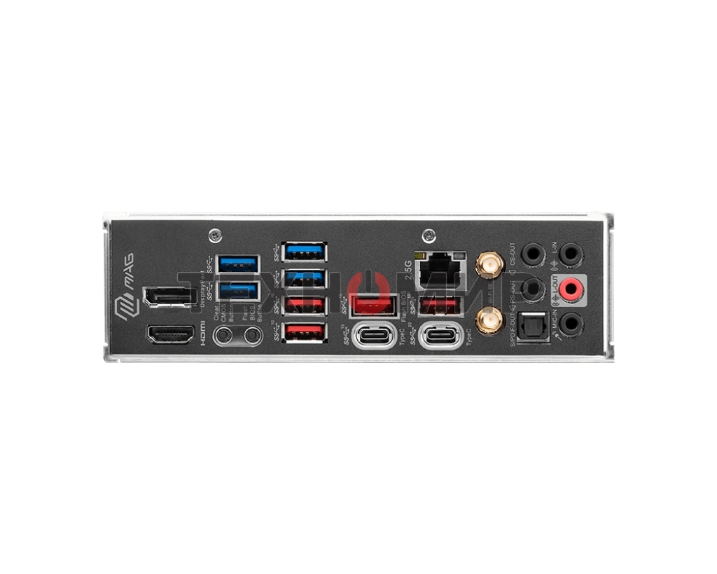 Материнская плата MSI MAG Z790 TOMAHAWK WIFI, LGA 1700, Intel Z790, 4xDDR5, 7xSATA, 4xM.2, 1xPCIe 4.0 x4, 1xPCIe 5.0 x16, 1xHDMI, 1xDP, 1x2.5Gb LAN, 4xUSB-A 3.2 Gen 1, 4xUSB-A 3.2 Gen 2, 1xUSB-C 3.2 Gen 2, 1xUSB-C 3.2 Gen 2x2, 5x3.5 мм, 7.1, Standard-ATX