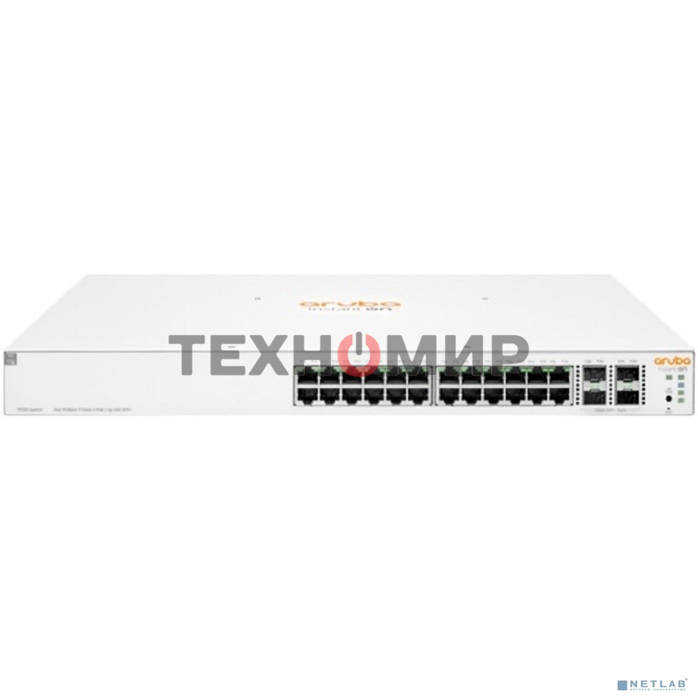 Коммутатор HPE JL684B Aruba Instant On 1930 24G Class4 PoE 4SFP/SFP+ 370W
