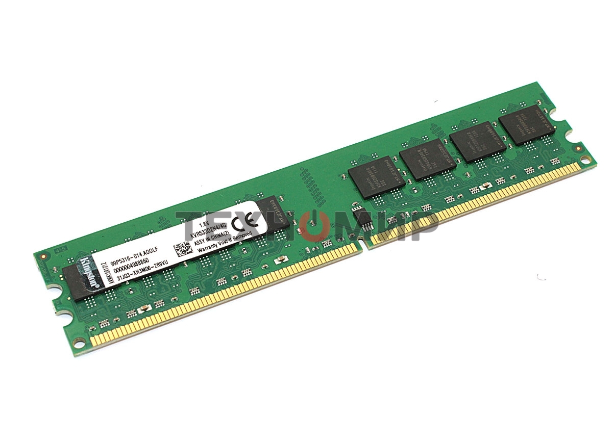 Оперативная память Kingston ValueRAM, DDR2, 4Gb (1x4GB), 533MHz, CL4, DIMM
