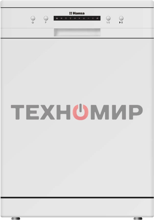 Посудомоечная машина Hansa ZWM616WH, белый, 59.8 см, 12 компл., 49 дБ, класс A++