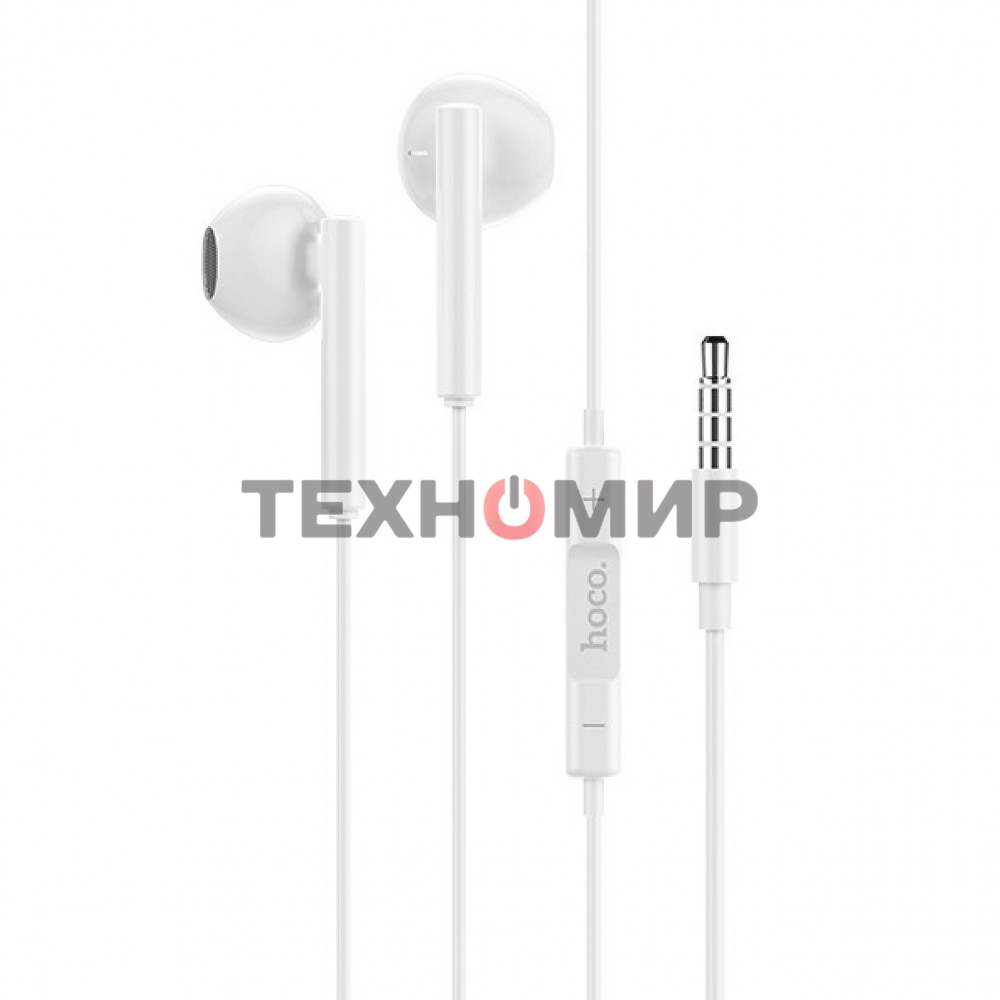Наушники проводные Hoco M64 белый