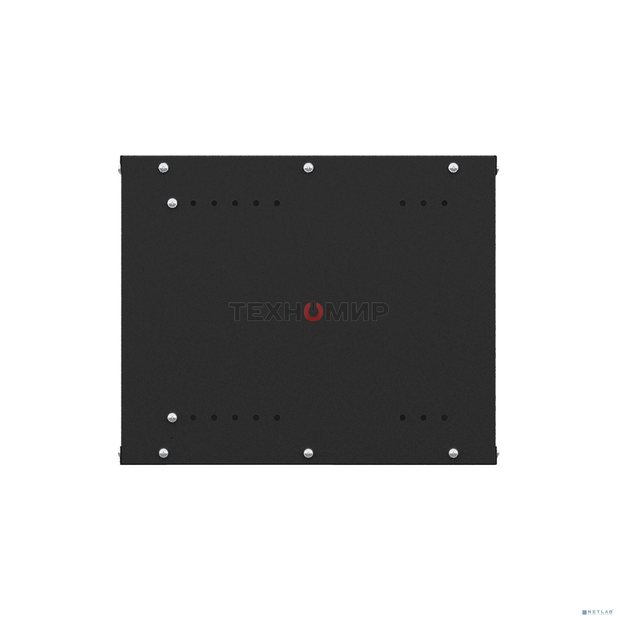 Шкаф коммутационный NTSS Lime (NTSS-WL6U5545GS-BL) настенный 6U 550x450 мм пер. дв. стекл несъемн. бок. пан. 30 кг черный 370 мм 9.6 кг 110 град. 370 мм IP20 сталь