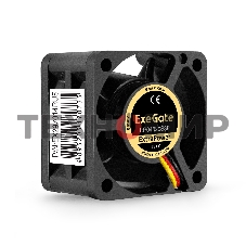 Вентилятор для корпуса ExeGate ExtraPower EP04020S3P черный, 40 мм, 7000 об/мин, 32 дБ, 3 pin