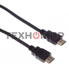 Кабель аудио-видео Buro HDMI (m)/HDMI (m) 1.8м. феррит.кольца позолоченные контакты черный