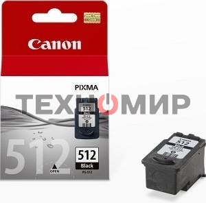 Картридж струйный PG-512Bk (2969B007) черный (401 стр.) для Canon PIXMA MP240, 260, 480