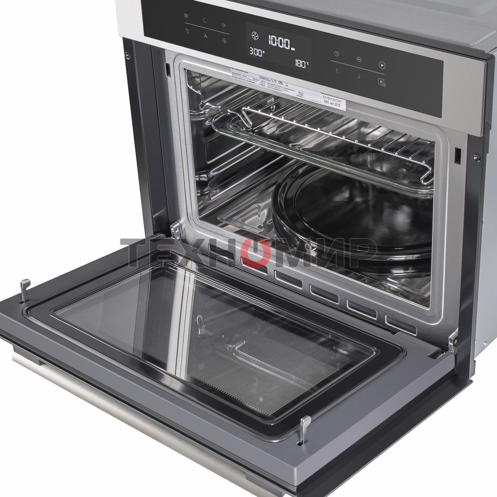 Шкаф духовой электрический с функцией СВЧ Maunfeld MCMO.44.9S, встраиваемый