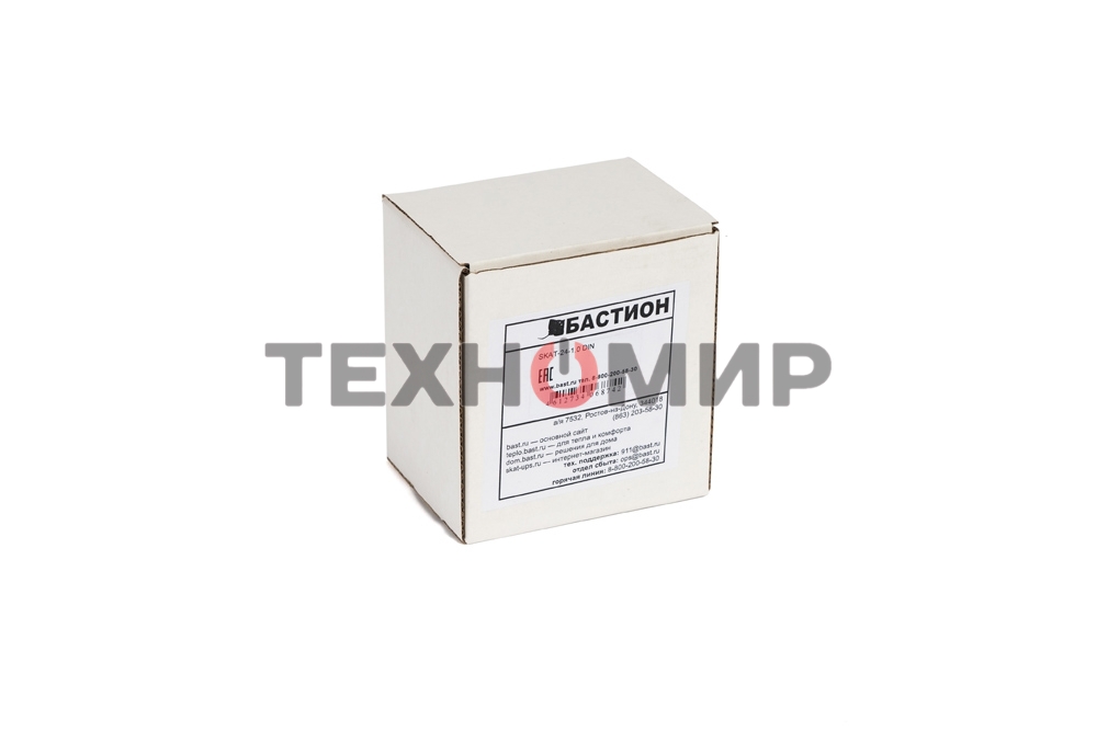 Источник питания SKAT-24-1.0 DIN 24В 1,3А АКБ внеш. 2х4,5-12Ач ток заряда 1,0–Iнагр. SKAT-24-1.0 DIN power supply 24V 1.3A battery ext. 2х4.5-12Ah charge current 1.0 – Iload.