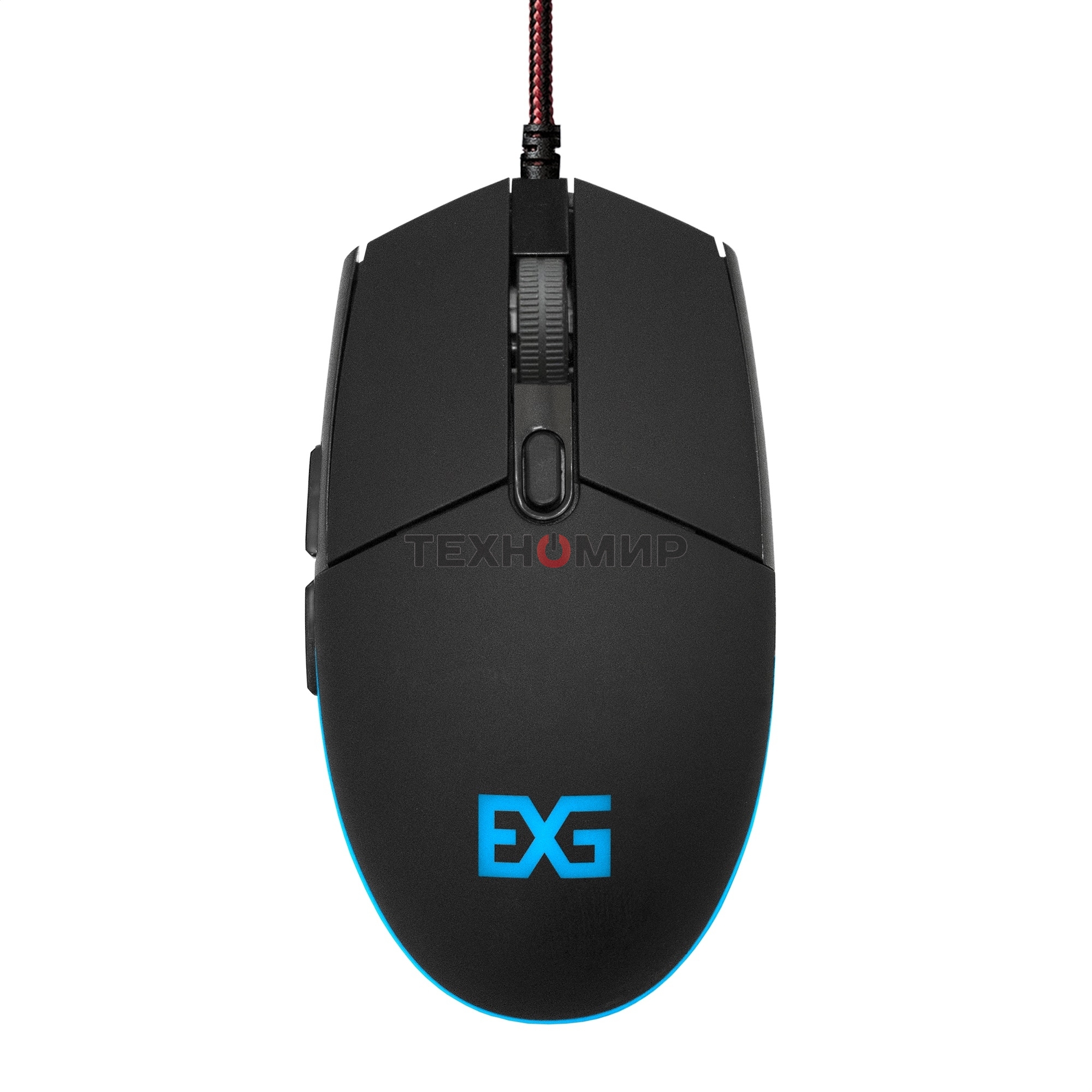 Мышь проводная ExeGate SL-9066 черный, 2400 dpi, USB, кнопки - 6