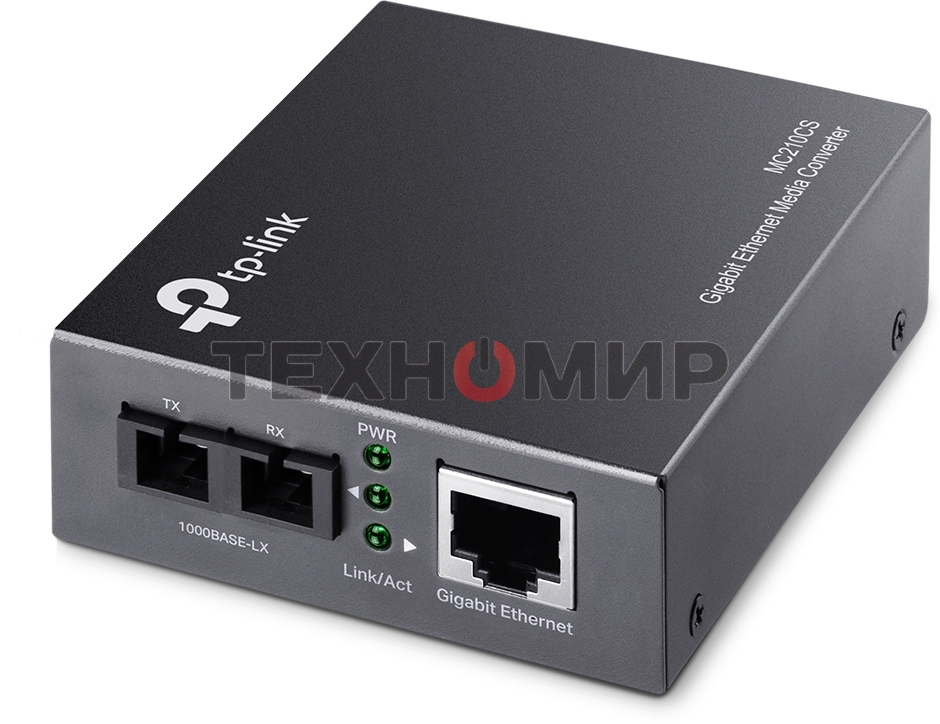 Коммутатор сетевой TP-Link SMB MC210CS Медиаконвертер 1/1000M RJ45 port (Auto MDI/MDIX), Full-duplex, up to 15Km