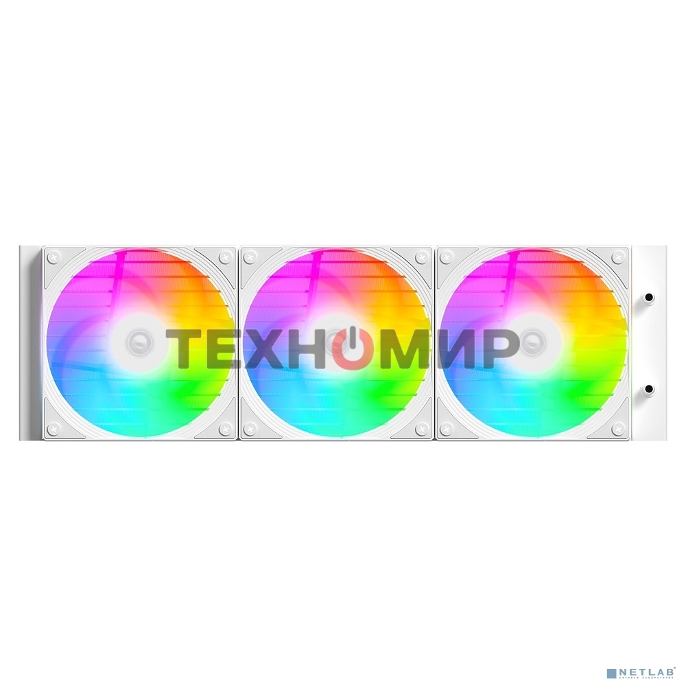 Система жидкостного охлаждения ID-Cooling FX360 Inf ARGb белый 120мм алюминий+медь 2000rpm 27.2db 4-pin 350W