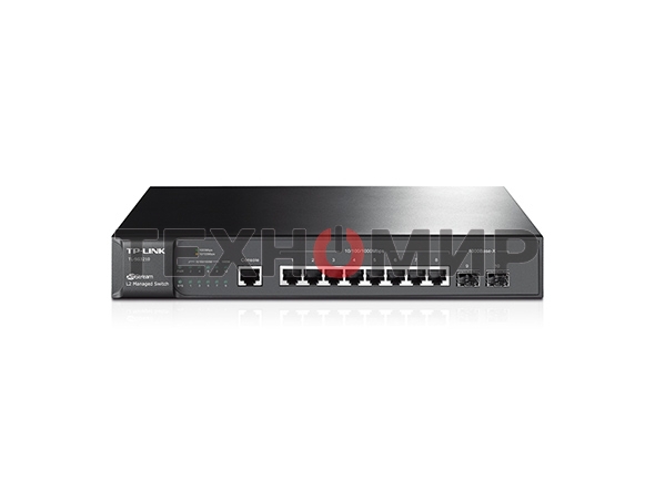 Коммутатор TP-Link SMB TL-SG3210 JetStream 8-Port Gigabit L2 Lite Managed Switch with 2 SFP Slots