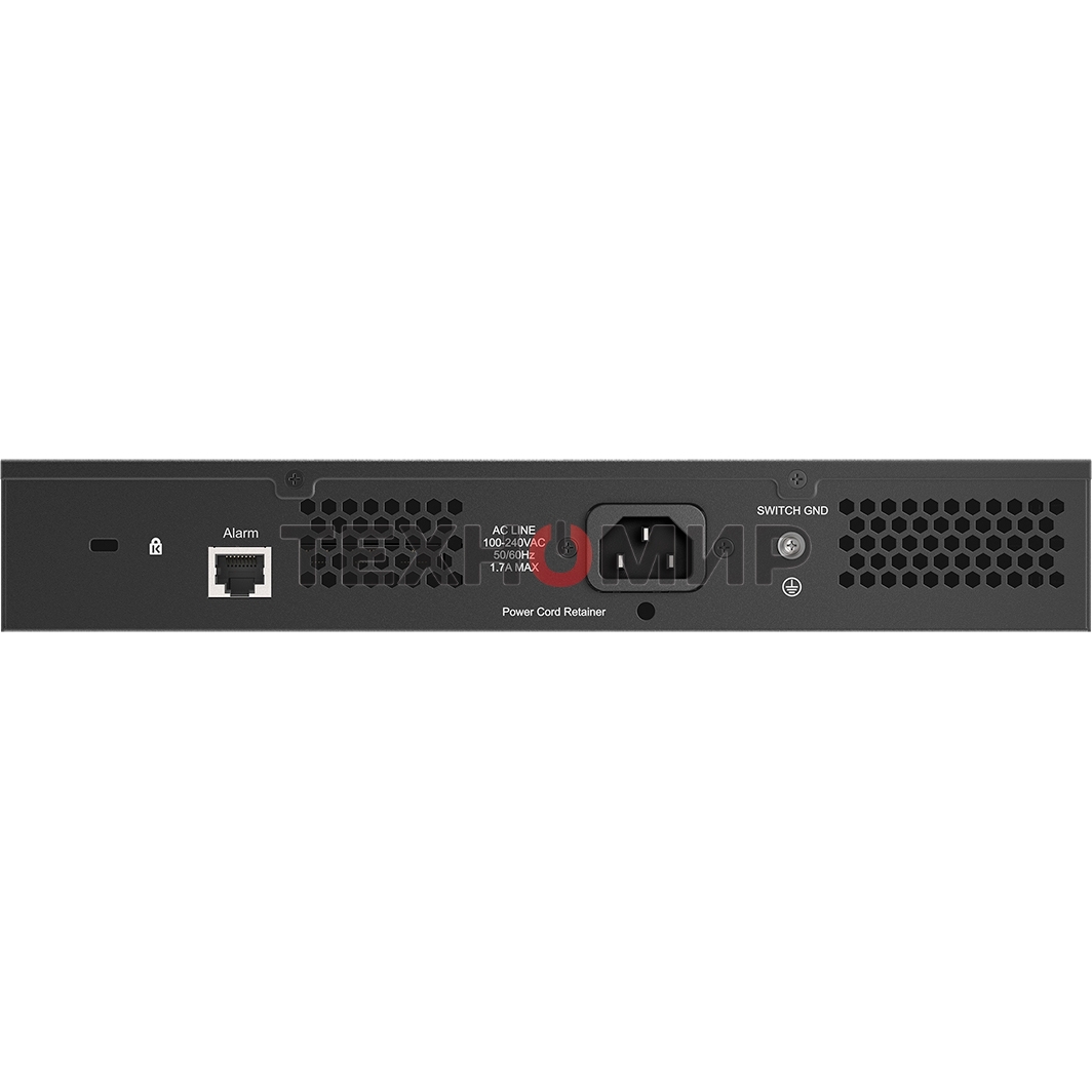 Коммутатор сетевой Smart L2 Surveillance Switch 8х1000Base-T PoE, 2x1000Base-X SFP, PoE Budget 130W, Long-range PoE up to 250m