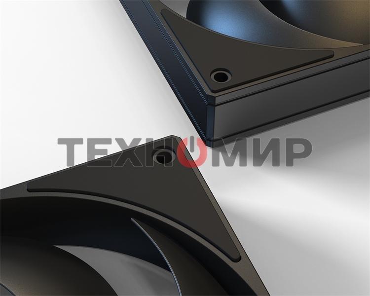 Вентилятор для корпуса ID-Cooling AS-140-K черный, 140 мм, 1800 об/мин, 24.9 дБ, 4 pin