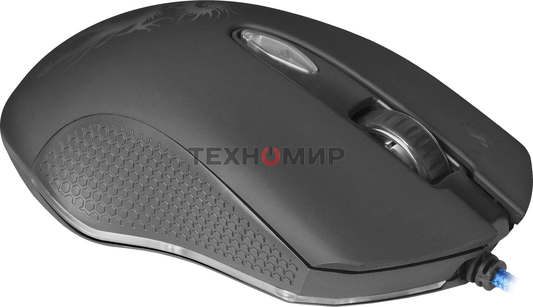 Мышь проводная Defender Sky Dragon GM-090L черный, 3200 dpi, USB, кнопки - 6