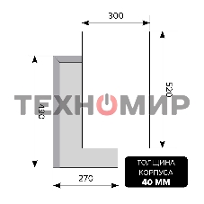 Газовая варочная панель LEX GVS 320 IX1000/3000Вт 2конфорки нерж.сталь