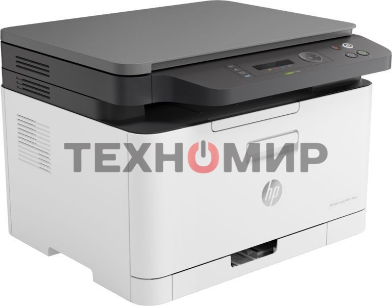 МФУ лазерное HP Color 178nw (4ZB96A), A4, цветной, печ. до 18 стр/мин. (ч/б) до 4 стр/мин. (цвет), 600 x 600 dpi, USB, RJ-45, Wi-Fi, Air Print, Mopria