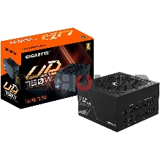 Блок питания Gigabyte ATX 750W GP-UD750GM 80+ gold 24+2x(4+4) pin APFC 120мм fan 8xSATA Cab Manag RTL