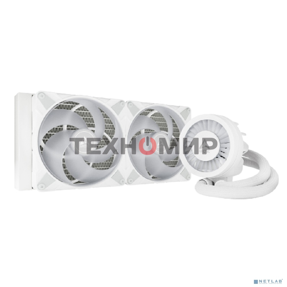 Система жидкостного охлаждения Arctic Liquid Freezer III 280 белый, 140 мм, алюминий/медь, 2800 об/мин, 26 дБ, 4 pin, 260 Вт