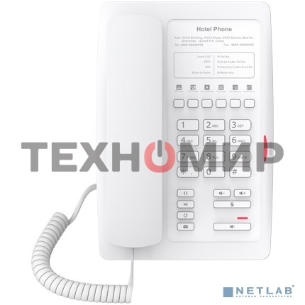 Телефон IP Fanvil H3W белый (H3W WH)