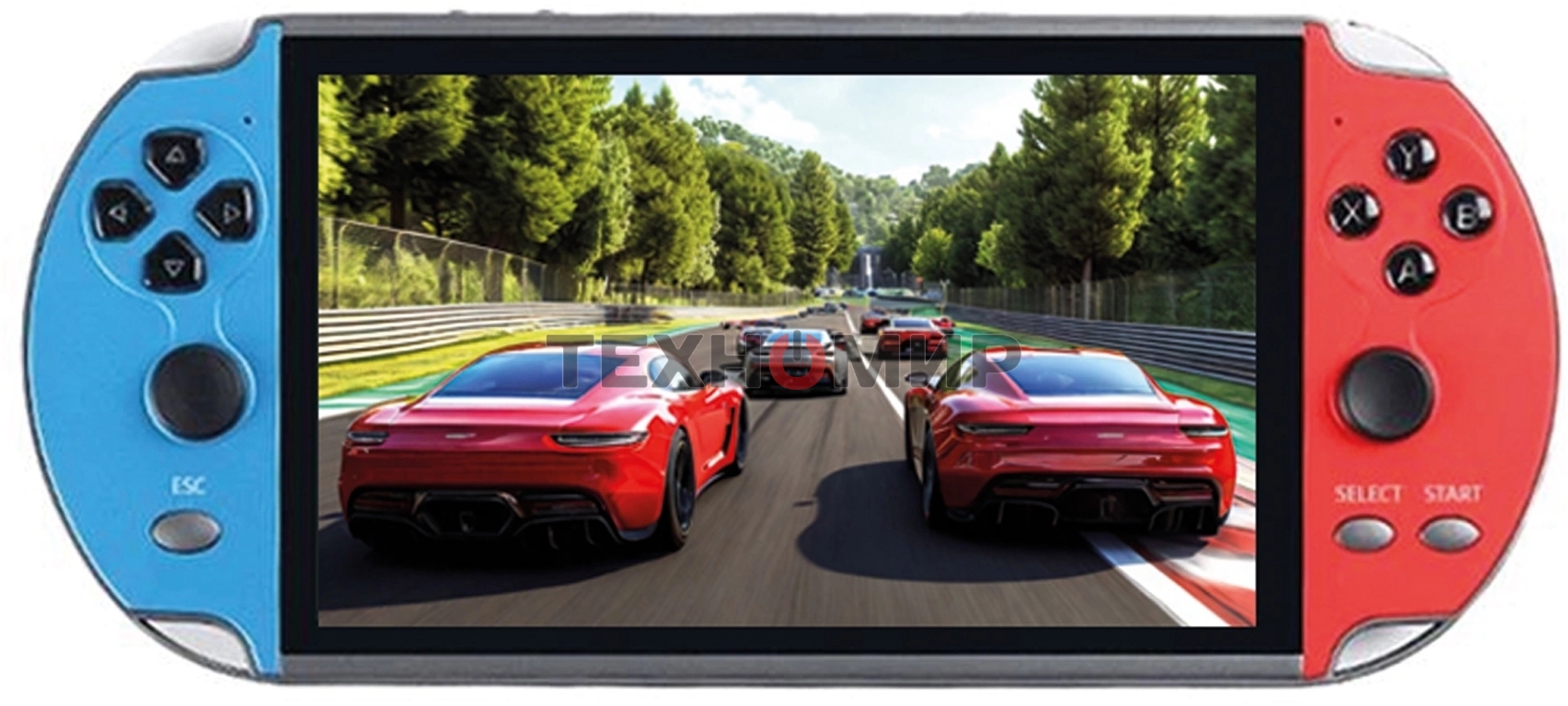 Игровая консоль KingPrice Portable X1 красный/синий