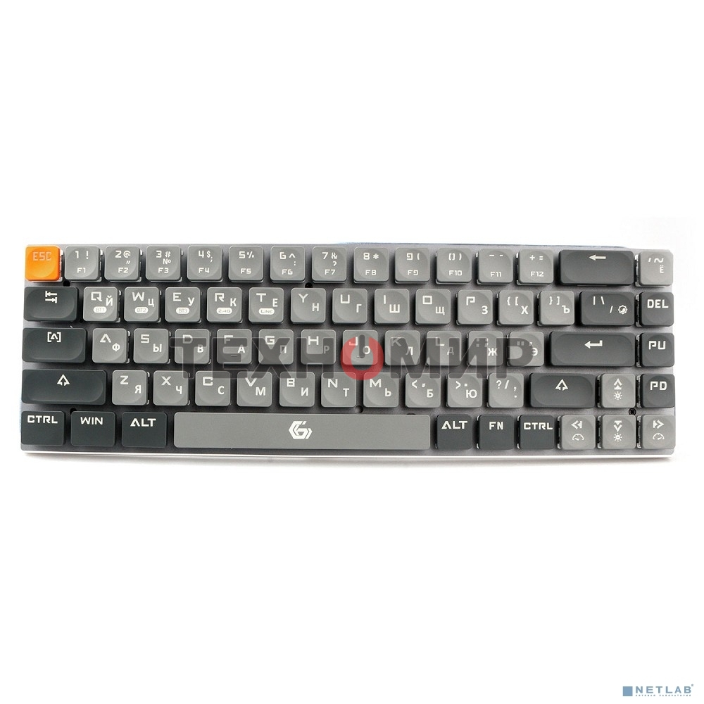 Клавиатура беспроводная Gembird KBW-7 Bluetooth, USB серая