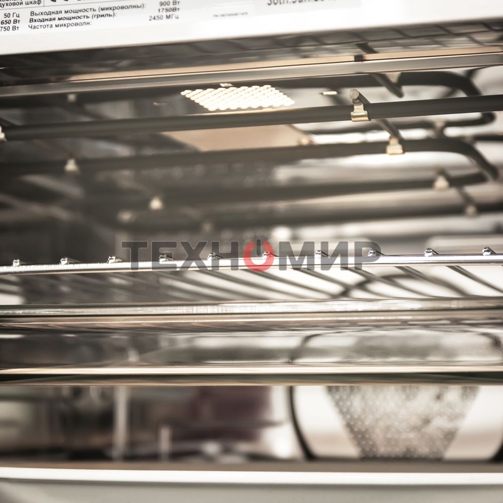 Шкаф духовой электрический с функцией СВЧ Maunfeld MCMO.44.9S, встраиваемый