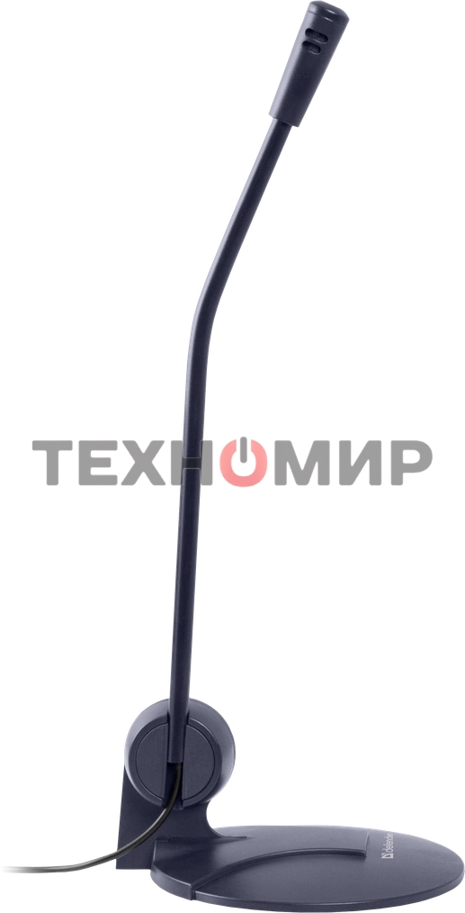 Микрофон Defender MIC-117 черный, кабель 1.8 м
