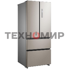 Холодильник Бирюса FD 431 I нержавеющая сталь трехкамерный 244/147 л морозилка снизу