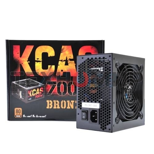 Блок питания Aerocool/Formula AC KCAS PLUS 700, 700Вт, 80 PLUS Bronze, 120мм черный (аналог Aerocool KCAS PLUS 700W)