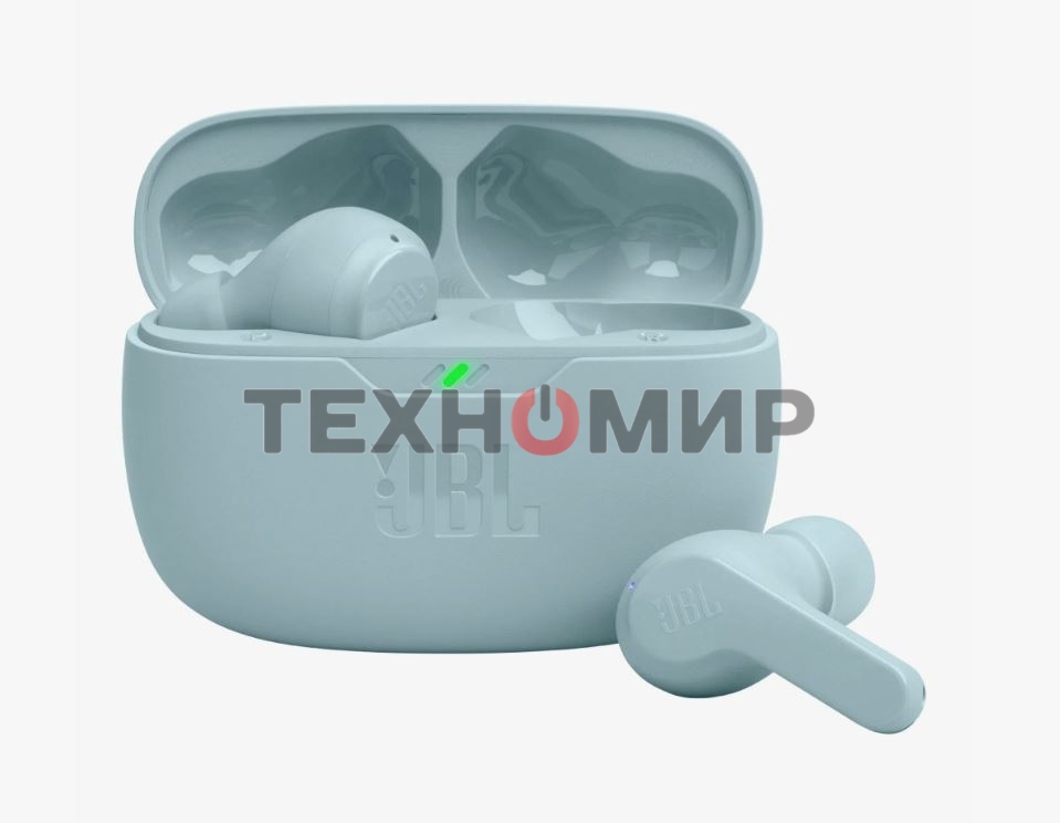 Гарнитура внутриканальные JBL Wave Beam мятный беспроводные bluetooth в ушной раковине (JBLWBEAMMIT)