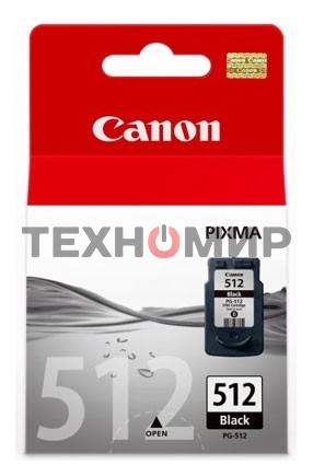 Картридж струйный PG-512Bk (2969B007) черный (401 стр.) для Canon PIXMA MP240, 260, 480