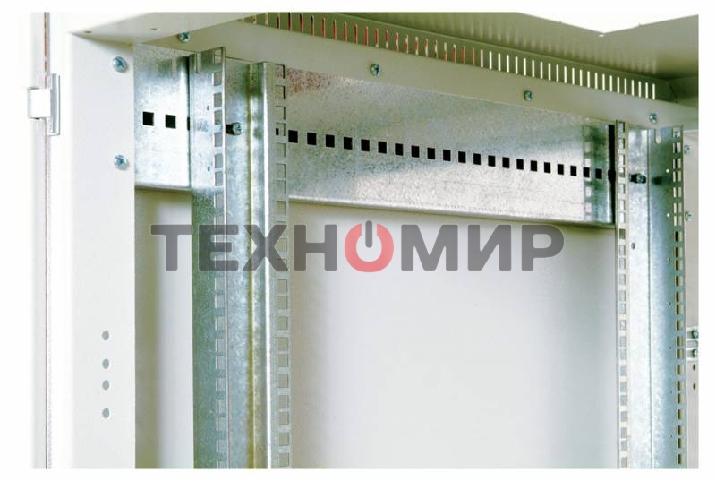 Шкаф телеком. напольный 18U (600x600) дверь перфорированная (ШТК-М-18.6.6-4ААА) (2 коробки)