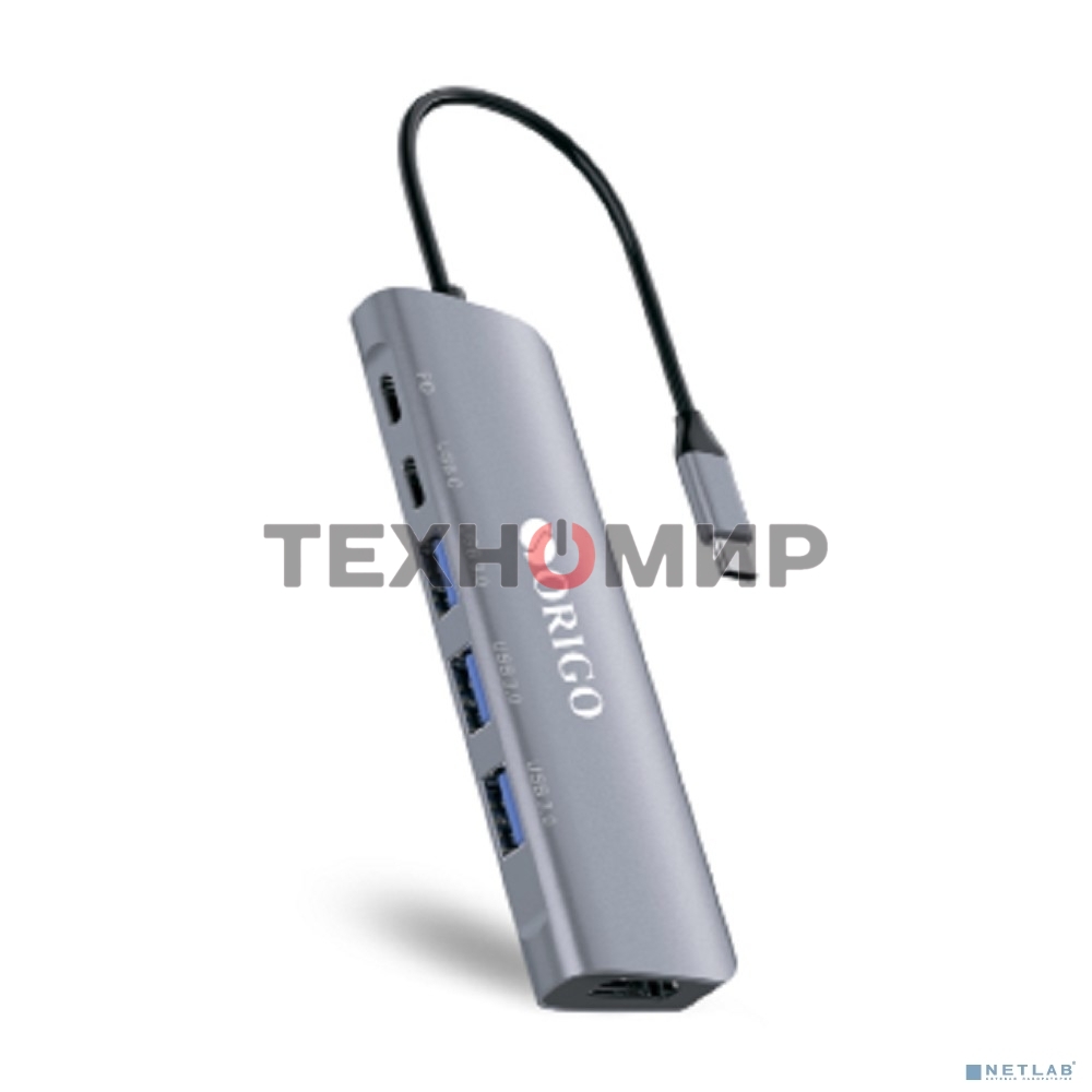 Док-станция ORIGO OU3360PD/A1A USB-C, 3xUSB 3.0, 1xUSB-C/PD 3.0, 1xUSB-C, 1xHDMI