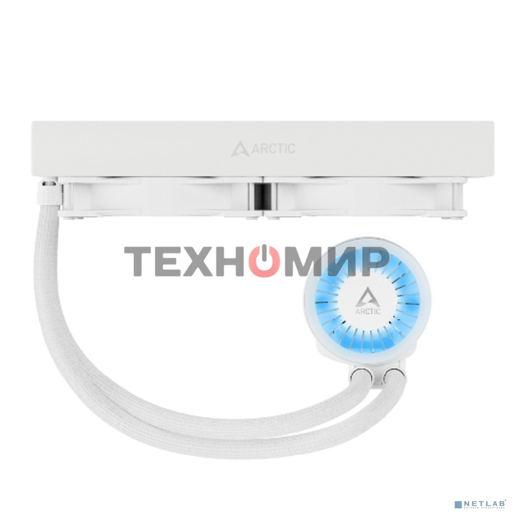 Система жидкостного охлаждения Arctic Liquid Freezer III 280 белый, 140 мм, алюминий/медь, 2800 об/мин, 26 дБ, 4 pin, 260 Вт