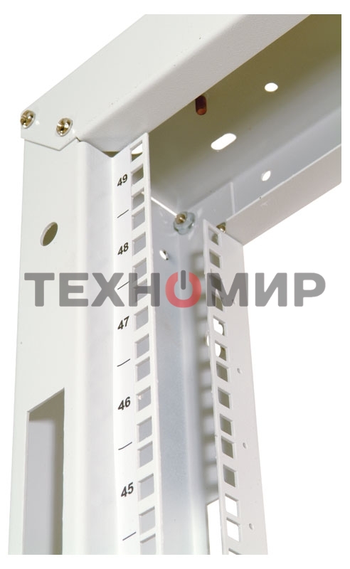 Стойка однорамная ЦМО СТК-33 33U 600 мм X 600 мм направл. закл. гайки 180 кг серый