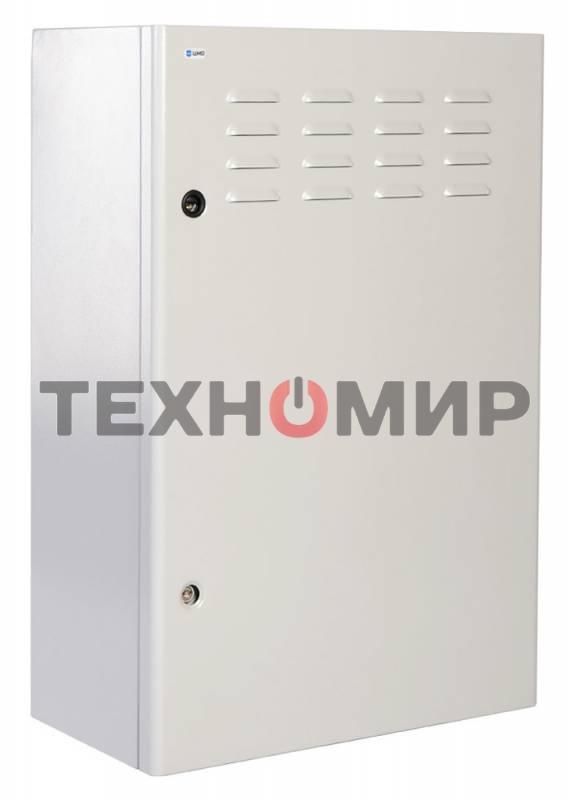 Шкаф настенный ЦМО ШТВ-Н-6.6.3-4ААА 6U 600x330 мм пер. дв. стал. лист несъемные бок. пан. 57 кг серый