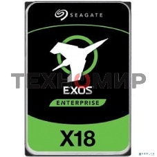 Жесткий диск Seagate HDD Server Exos X18 512E/4kn (3.5'/18Tb/SAS 12Gb/s/7200rpm)