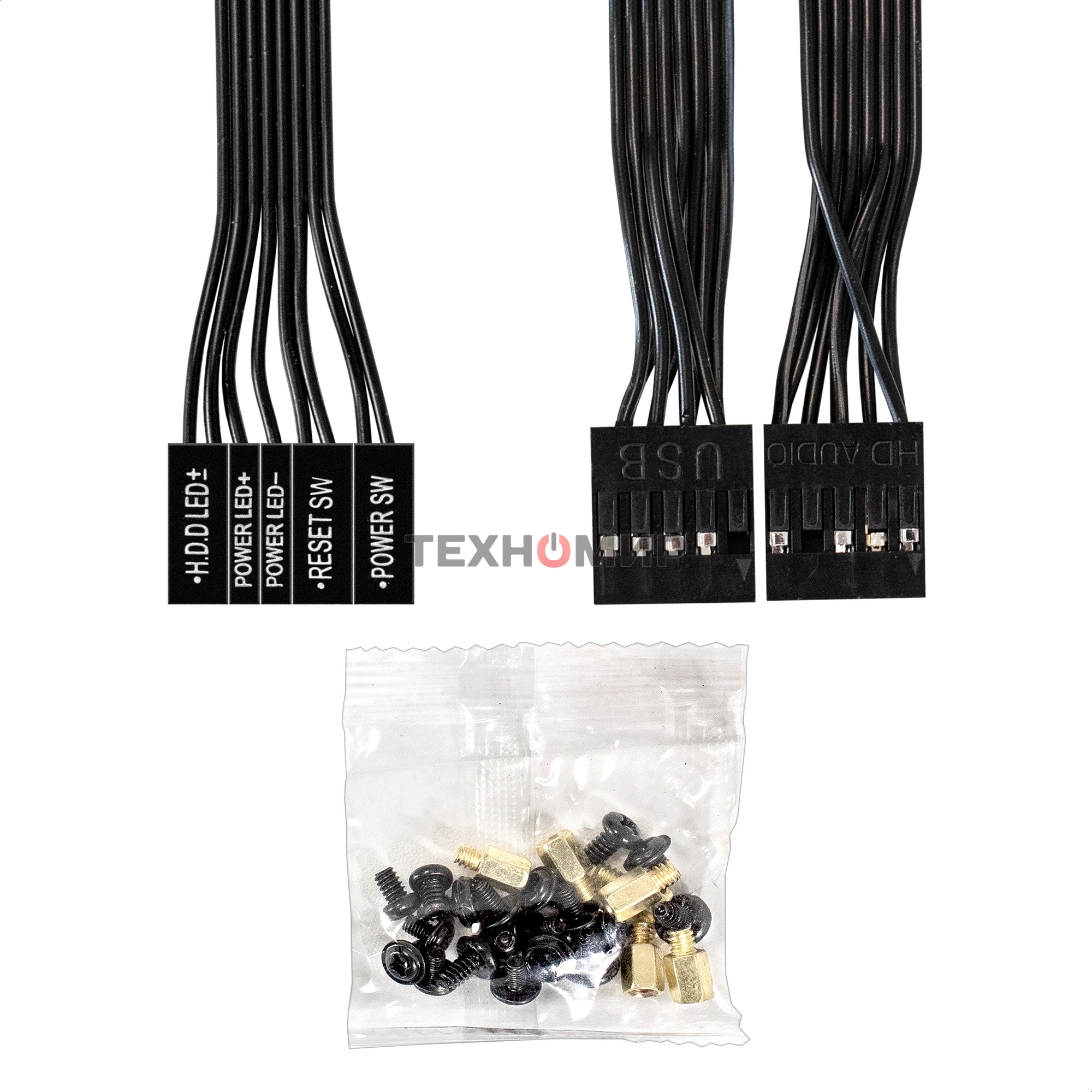 Компьютерный корпус Minitower ExeGate BAA-403 (mATX, без БП, 2*USB, HD Audio, черный)