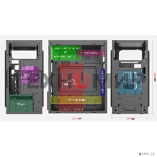 Компьютерный корпус Case Forza mATX case, black, w/PSU 450W 12cm, w/2xUSB3.0, w/pwr cord, w/o FAN