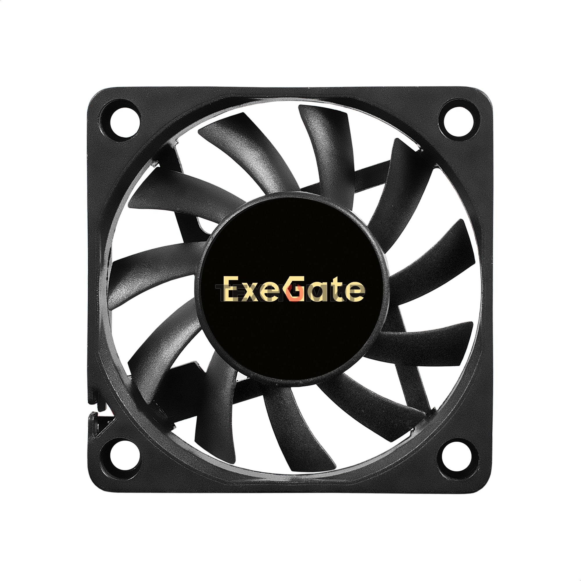 Вентилятор для корпуса ExeGate ExtraPower EP06010S3P черный, 60 мм, 3000 об/мин, 24 дБ, 3 pin