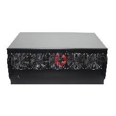 Корпус для майнинга ExeGate EX270772RUS Pro 13-430 (без БП, 2хUSB, 5хfan 120мм, места под: 13 видеокарт, 2 БП)