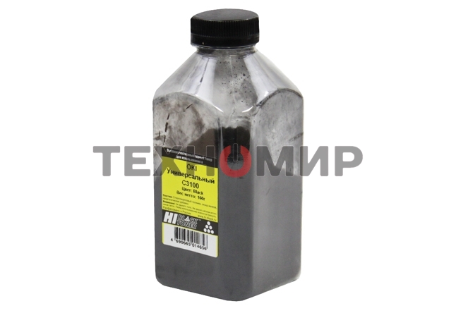 Тонер OKI Универсальный С3100 (Hi-Black) Bk, 160 г, банка