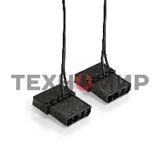 Компьютерный корпус Miditower ExeGate EVO-8225-NPX500 (ATX, БП 500NPX с вент. 12см, 2хUSB+1хUSB 3.0, черный, 2 вент. с RGb подсветкой и полоса на передней панели, боковая панель - закаленное стекло)