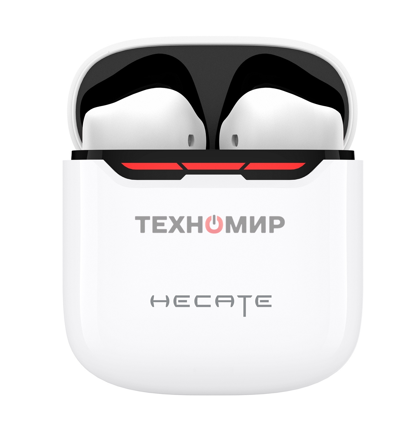 Наушники с микрофоном Edifier GM3 Plus белый вкладыши BT оголовье